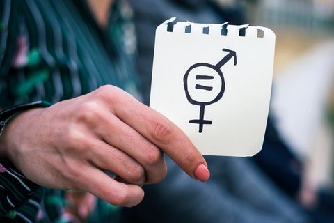 Symbol für Geschlechtergerechtigkeit