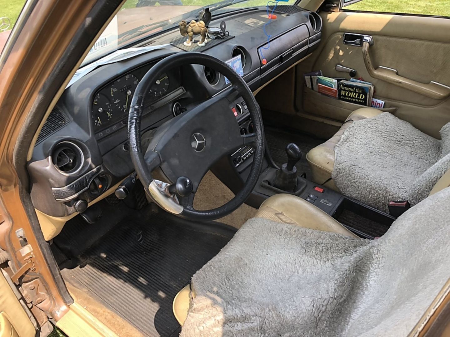 Mercedes 200 D - der braune Benz von 1982