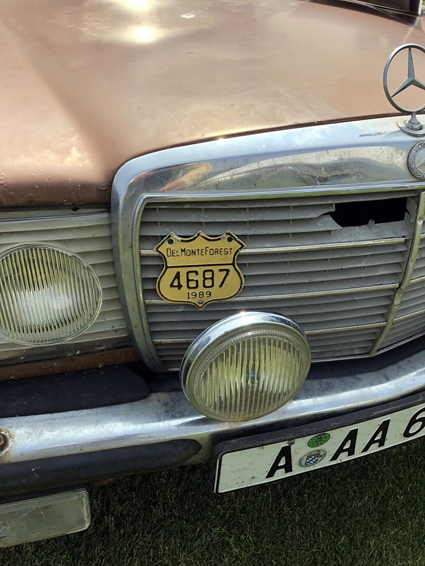 Mercedes 200 D - der braune Benz von 1982