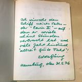 Gästebucheintrag von Edda Göring