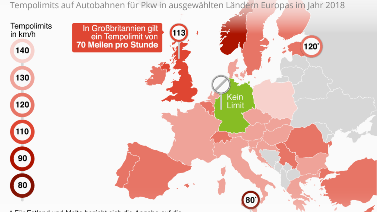 Wunderbar Tempolimit Karte Deutschland Ebenbildnull