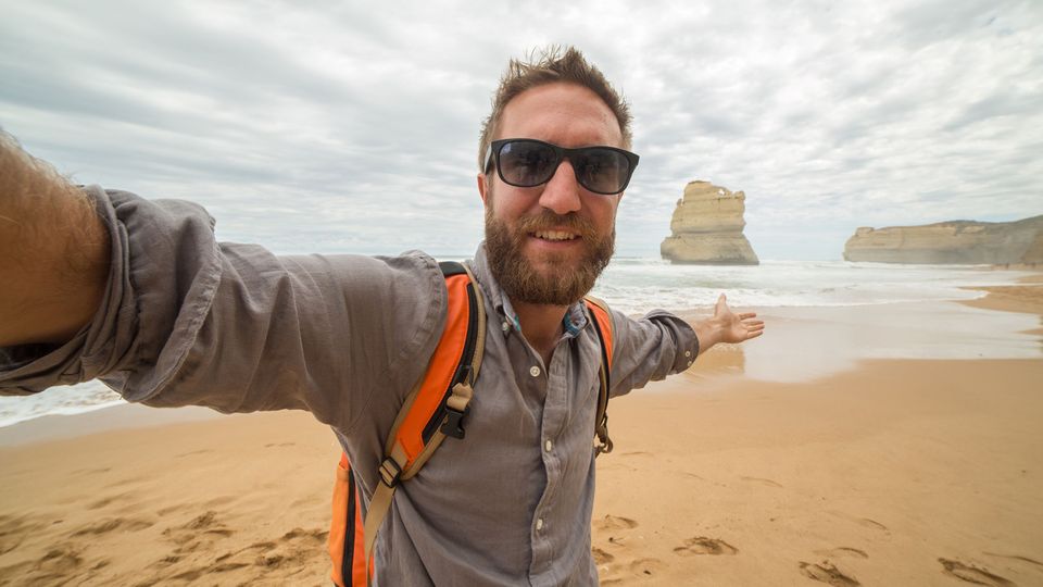 Die Welt verbessern - oder die Welt bereisen? Einige Gewinner gönnten sich vom Grundeinkommen weite Flugreisen - zum Beispiel nach Australien (Symbolbild)