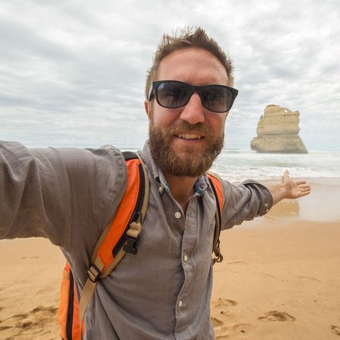Die Welt verbessern - oder die Welt bereisen? Einige Gewinner gönnten sich vom Grundeinkommen weite Flugreisen - zum Beispiel nach Australien (Symbolbild)