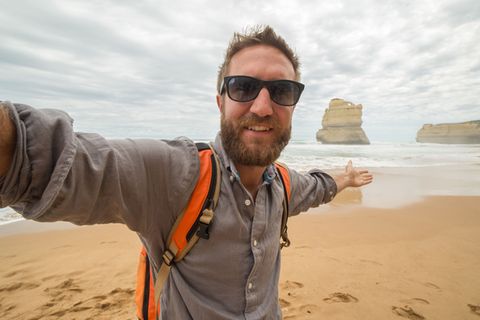 Die Welt verbessern - oder die Welt bereisen? Einige Gewinner gönnten sich vom Grundeinkommen weite Flugreisen - zum Beispiel nach Australien (Symbolbild)
