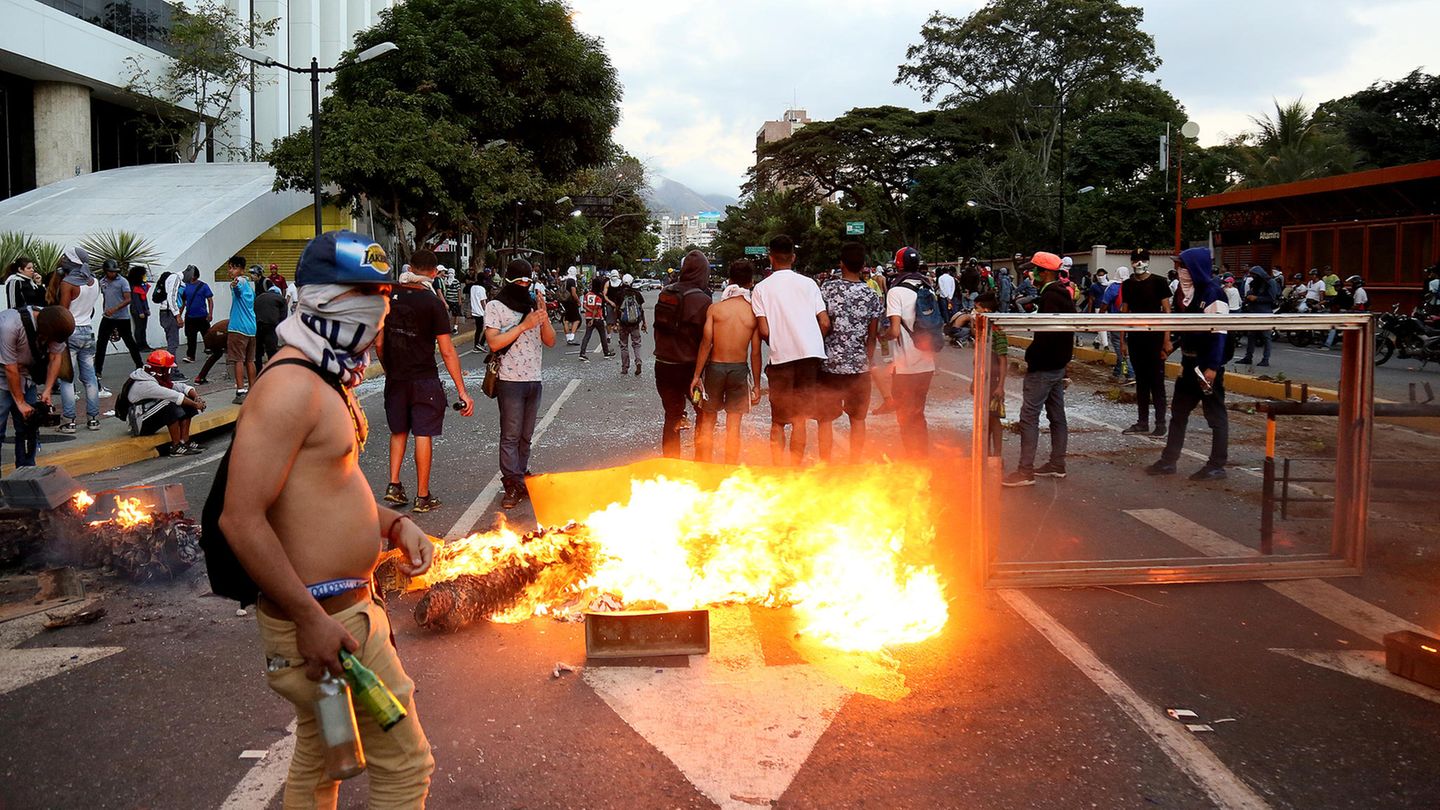 Demonstration in Caracas