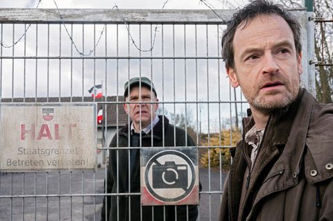 Jörg Hartmann (r.) als Kommissar Peter Faber im "Tatort: Zorn"