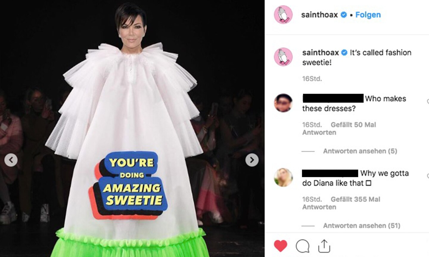 Paris Fashion Week: Dieser ikonische Slogan stammt ursprünglich aus einer Folge "Keeping Up With The Kardashians" von 2007. Willst du jemanden ermutigen, schickst du ihm dieses Meme, ob ernst gemeint oder nicht ist dabei so mittel wichtig.