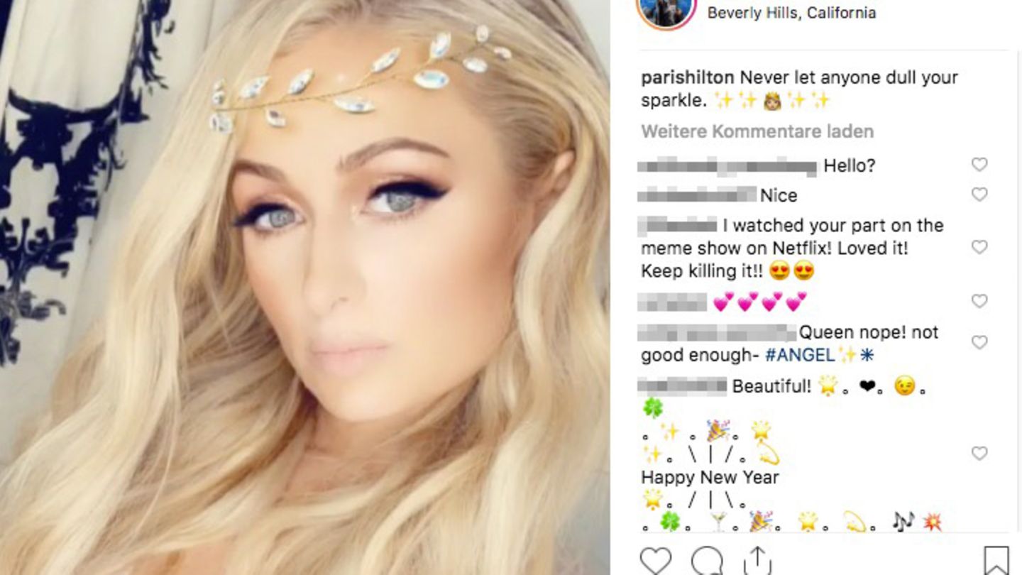 Paris Hilton auf Instagram