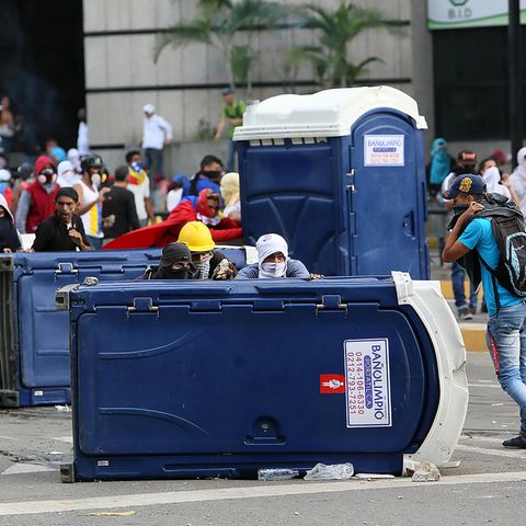In Venezuela eskalieren seit Tagen die Proteste