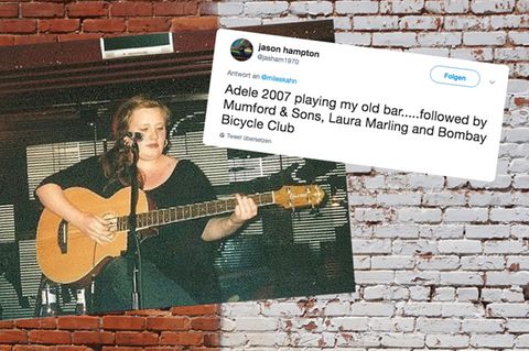 Twitter: Stars wie Adele bevor sie berühmt wurden