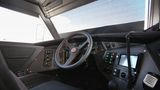 Der Fahrer sitzt sehr komfortabel.