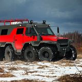 Ab 180.000 Euro kann man sich seinen Avoros Shaman 8X8  bauen lassen.