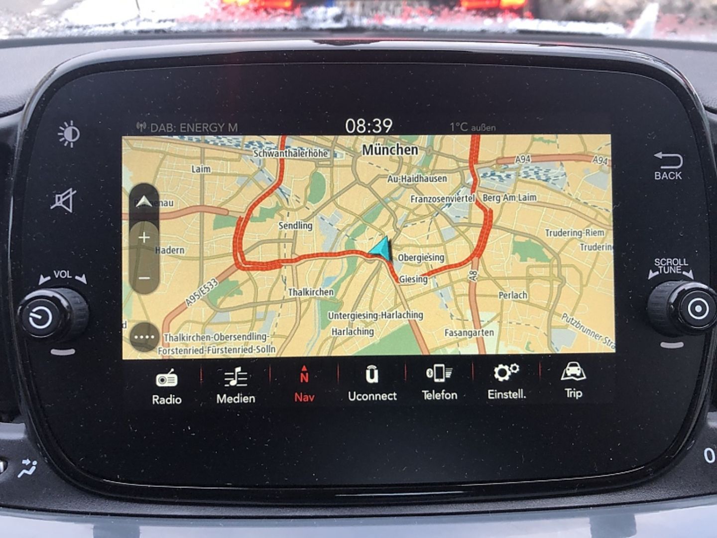 Fiat 500C 1.2 Collezione - vernetztes Navigationssystem