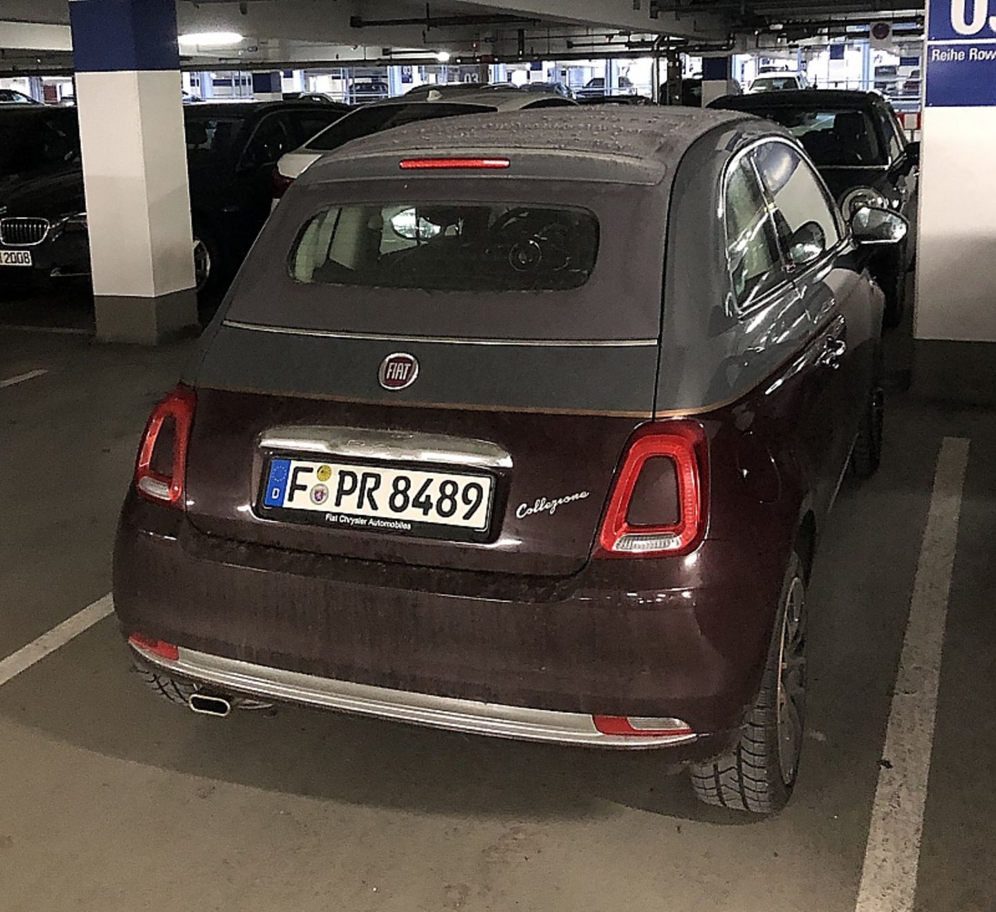 Fiat 500C 1.2 Collezione - eine Parkplatzgranate