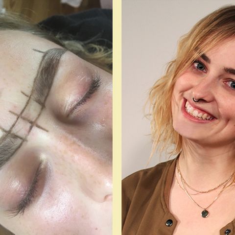 Microblading: Selbstversuch Augenbrauen
