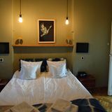 Das Schlafzimmer der Suite 1968