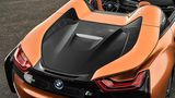 BMW i8 Roadster - leider etwas zu schwach auf der Brust