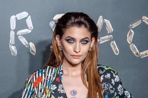 Paris Jackson bei einer Modenschau in New York