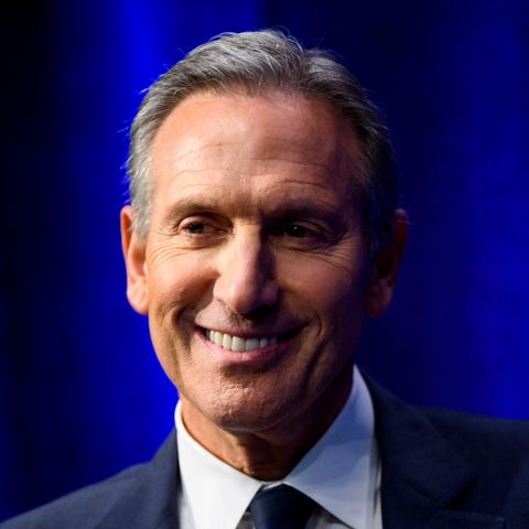 Howard Schultz bei der Präsentation seines Buches "From The Ground Up" in New York