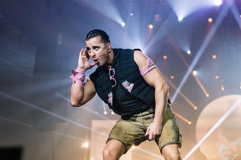 Andreas Gabalier auf der Bühne