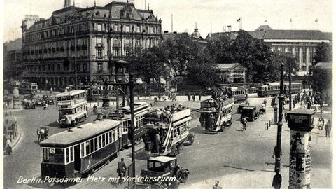 Der Potsdamer Platz in Berlin Anfang der 1930er Jahre
