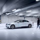 Im Ruhezustand kauert die S-Klasse