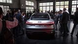 Der Audi E-tron Sportback Concept setzt auf LEDs und Laser