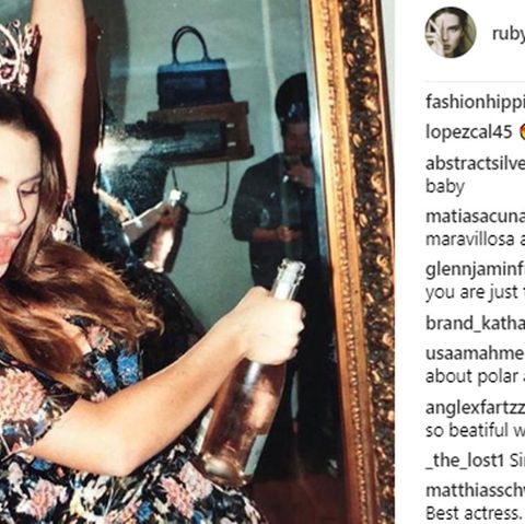Ruby O. Fee auf Instagram