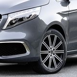 Optional sind 19 Zoll Felgen erhältlich