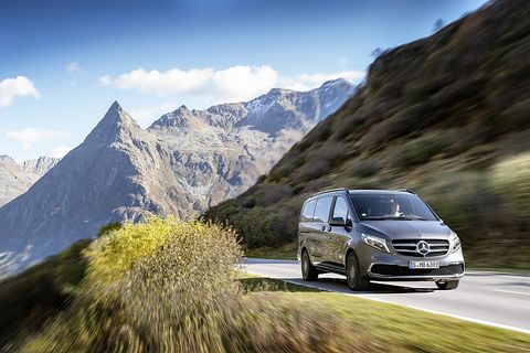 Die Fahrbarkeit der Mercedes V-Klasse wurde erhöht
