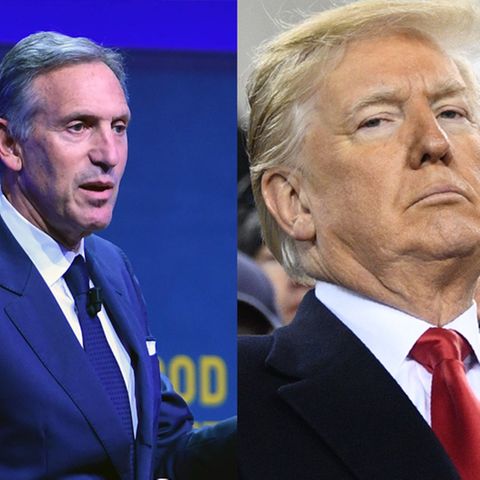 Donald Trump Charles Koch Howard Schultz