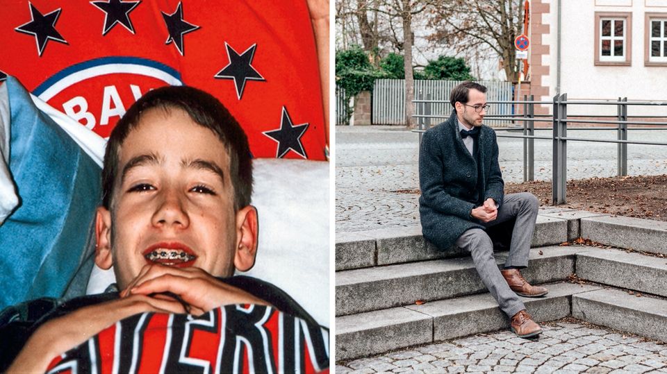 Retrograde Amnesie: Der kleine Max war ein großer Fan des FC Bayern (l.). Vorbei. Auf den Stufen des Dorfplatzes von Kleinostheim geschah der Sturz, der alles veränderte. Der kleine Max war ein großer Fan des FC Bayern (l.). Vorbei. Auf den Stufen des Dorfplatzes von Kleinostheim geschah der Sturz, der alles veränderte.