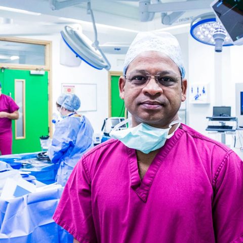 Dr Ramana Dhannapuneni öffnet sich für seine Patienten und leidet mit ihnen.