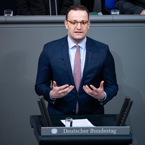 Jens Spahn im Bundestag