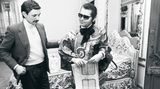 Karl Lagerfeld und sein damaliger Freund Jacques de Bascher auf dieser undatierten Aufnahme