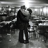 Eines der legendären Porträts von Romy Schneider im April 1981 in Quiberon, Frankreich