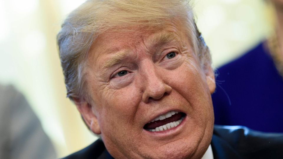 Donald Trump im Oval Office