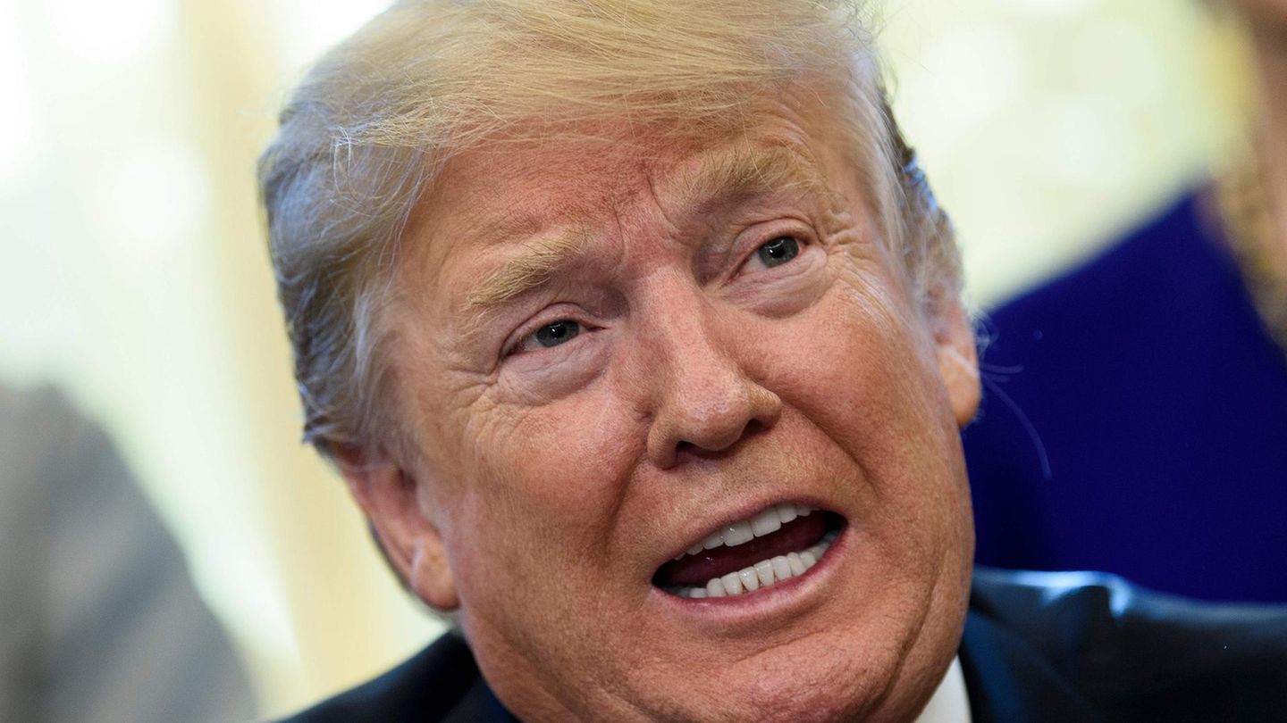 Donald Trump im Oval Office