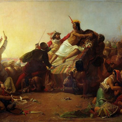 Francesco Pizarro zerstörte das Reich der Inka.