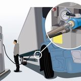 LNG (Liquefied Natural Gas) ist eine Alternative zum sauberen Diesel