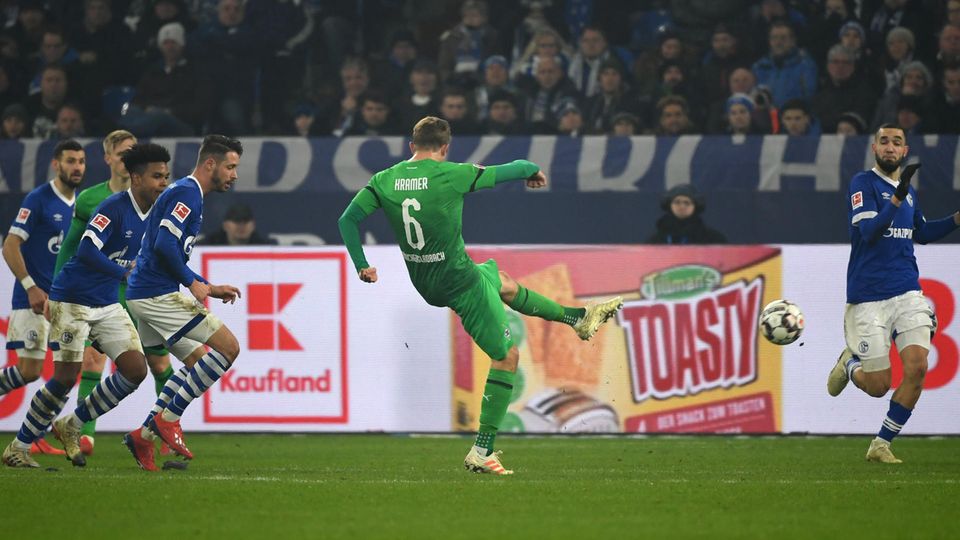 Schalke gegen Gladbach 0:2 - Kramer schießt das erste Tor