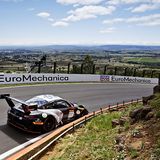 Porsche auf dem Mountain Panorama Circuit