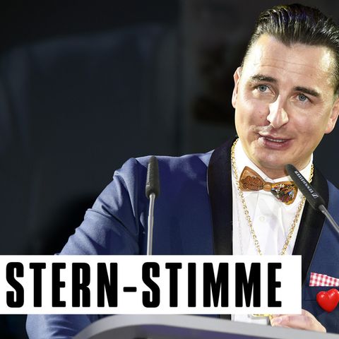 Andreas Gabalier bei der Verleihung des Karl-Valentin-Ordens