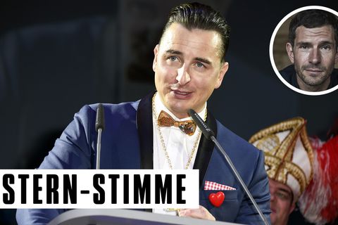 Andreas Gabalier bei der Verleihung des Karl-Valentin-Ordens