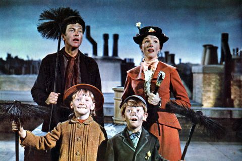 Dick van Dyke und Julie Andrews in "Mary Poppins"