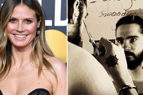 Heidi Klum: Diese Liebesbotschaft hinterlässt sie Tom Kaulitz am Badezimmerspiegel