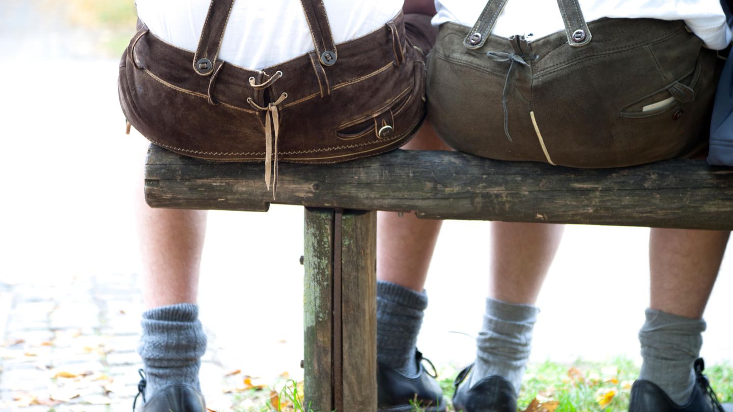 Männer in Lederhosen