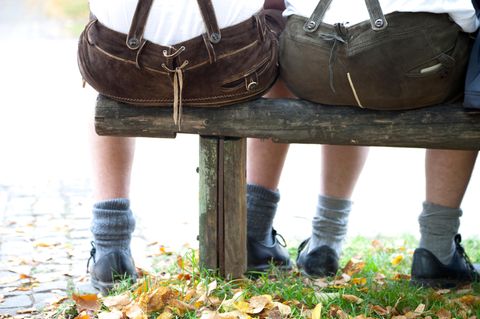 Männer in Lederhosen