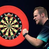 Darts-Profi Max Hopp 2019 in der Premier League