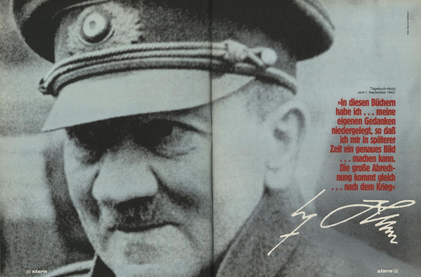 Dokumentation: Die Hitler-Tagebücher im stern 18/1983
